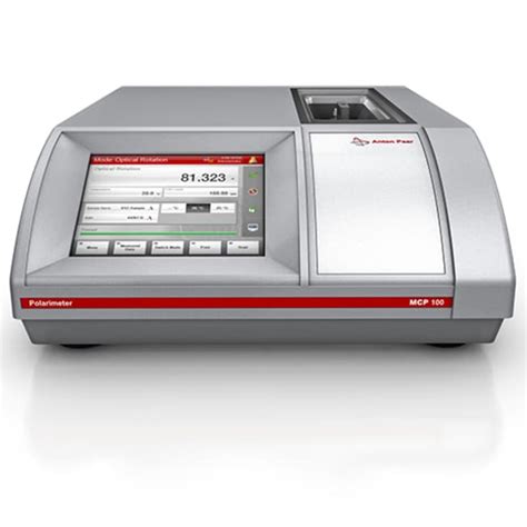 mcp 100 polarimeter|Anton Paar Modular Compact Polarimeter – MCP 100.